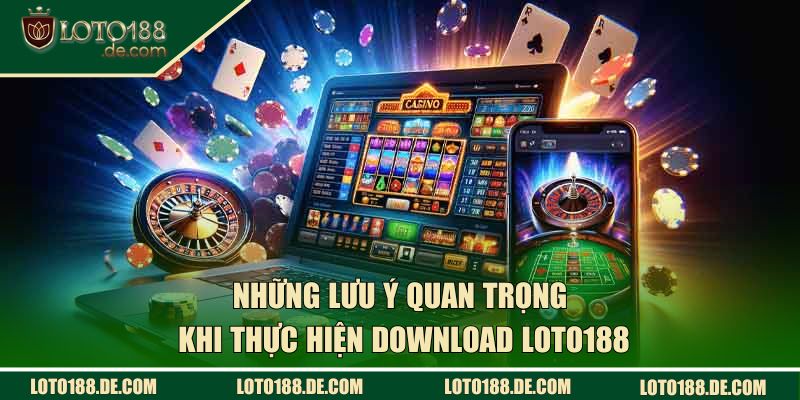 Tải App Loto188 | Hướng Dẫn Cài Đặt Nhanh, An Toàn 2026 3 Những lưu ý quan trọng khi thực hiện download Loto188